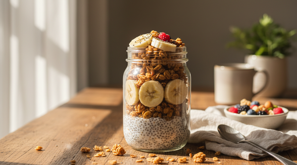 Chia Seed Overnight Oats: The Easiest High-Protein Breakfast