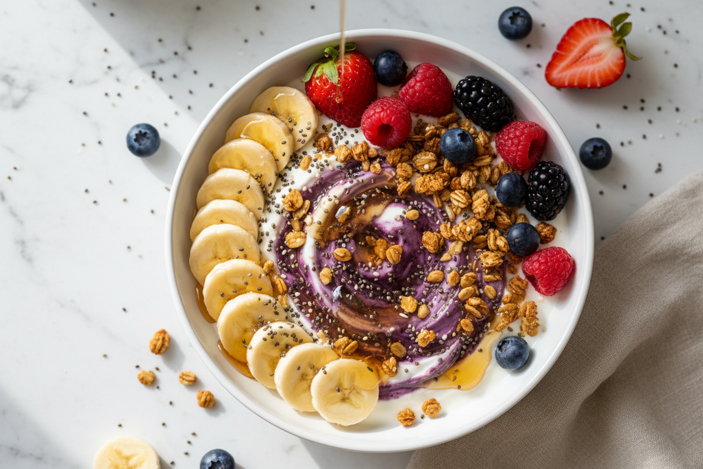 Chia Seeds in Yogurt — The Perfect Breakfast Bowl