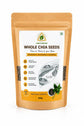Earth Crafted Whole Chia Seeds | From Our Farms to Your Home | 100% Natural & Unprocessed | Triple Sorted | No Dust & Stone | Rich in Fiber, Protein & Omega 3 | Non-GMO Superfood